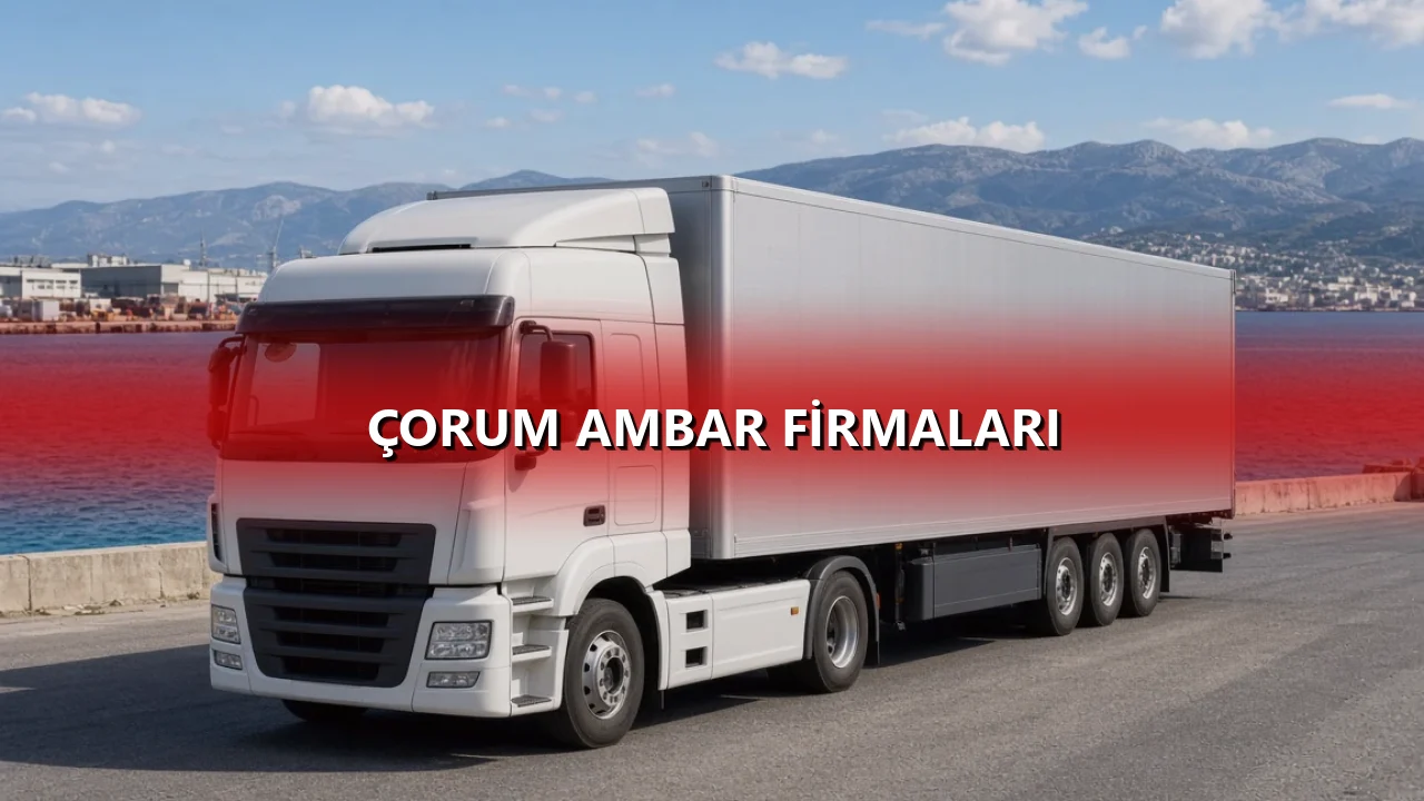 Çorum Ambar Firmaları