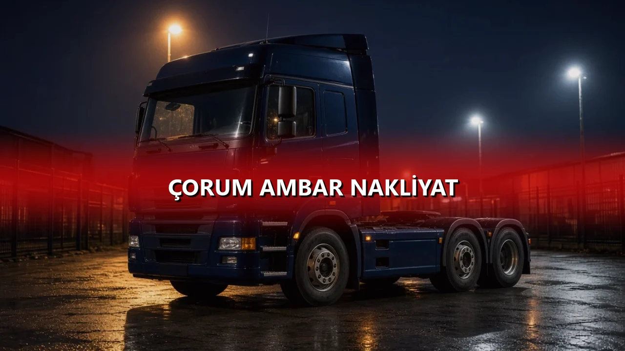 Çorum Ambar Nakliyat